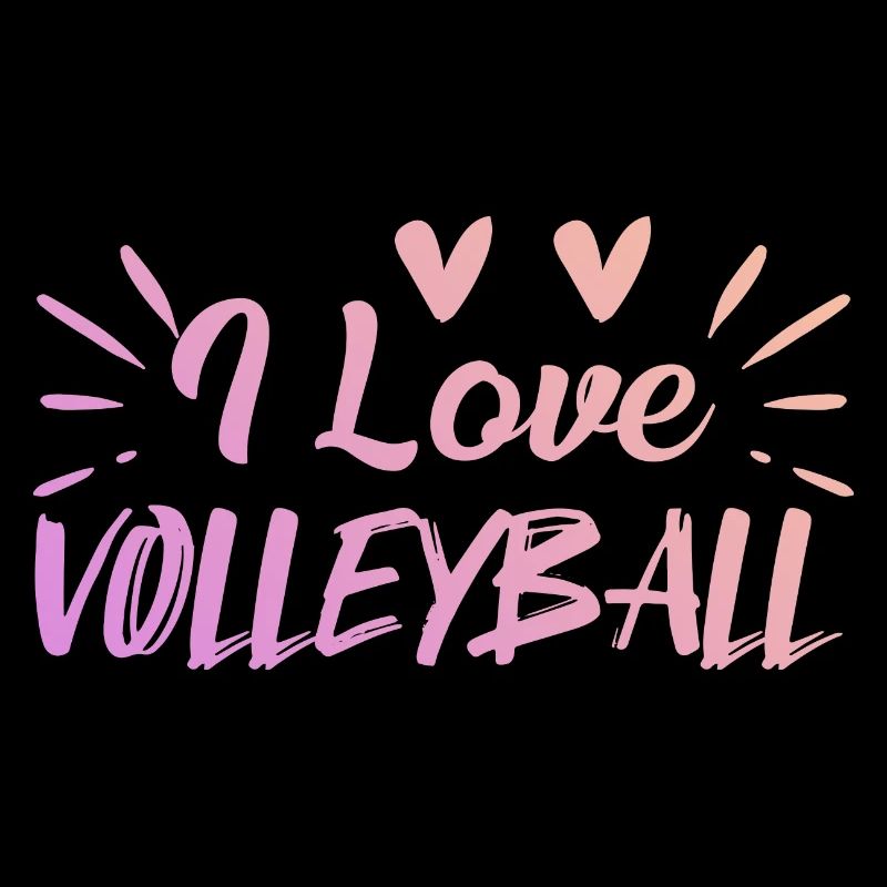 Ich liebe Volleyball