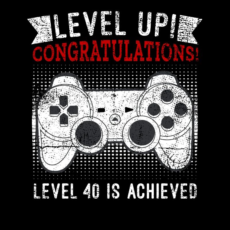 40 Anniversaire Level Up 40 Console de jeu