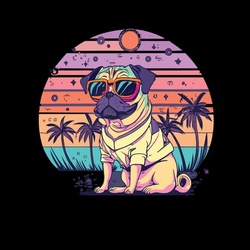Mops Mops Hund Mops Geschenke Mops Sonnenbrille