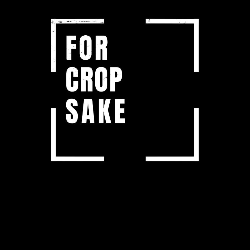For Crop Sake - Funny Graphic Web Design -