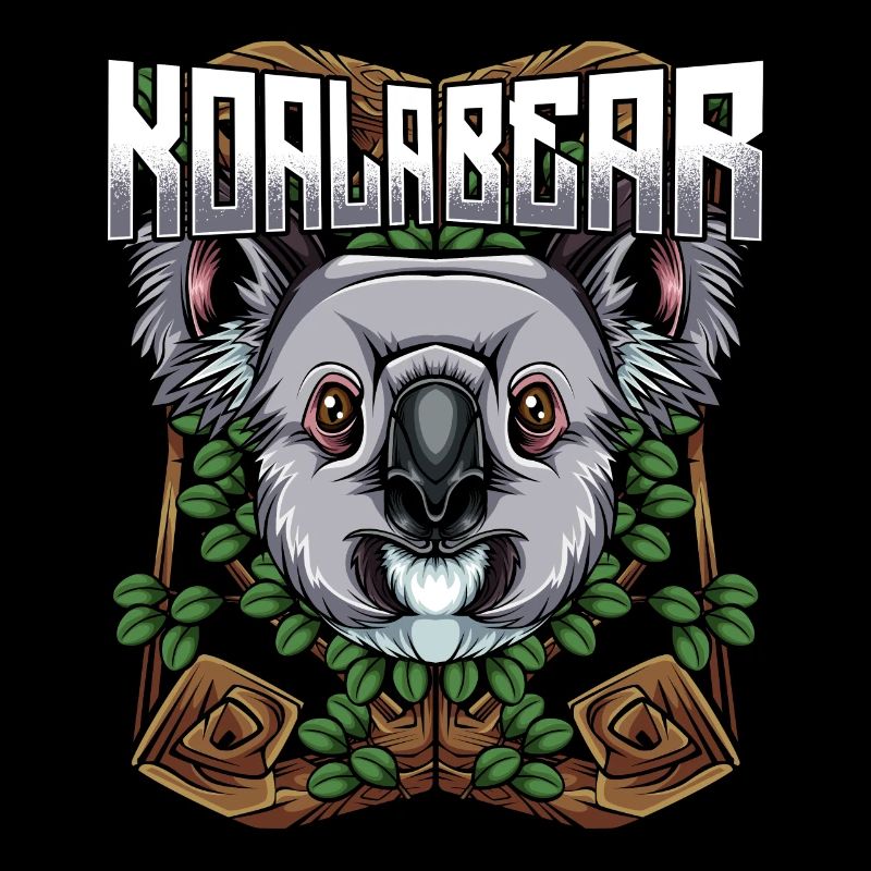 Modern Koalabären | Trendy Waldbewohner Geschenk