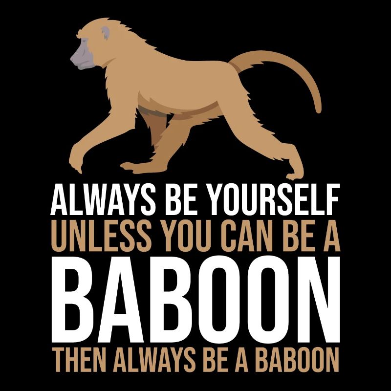 Gift for baboon lover