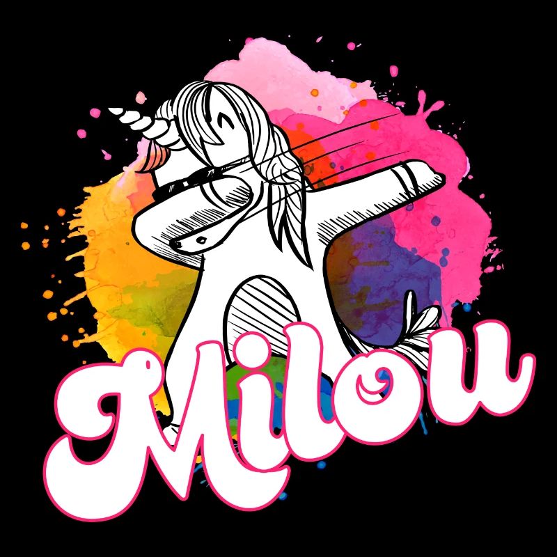 MILO - Beau nom avec licorne dabbing