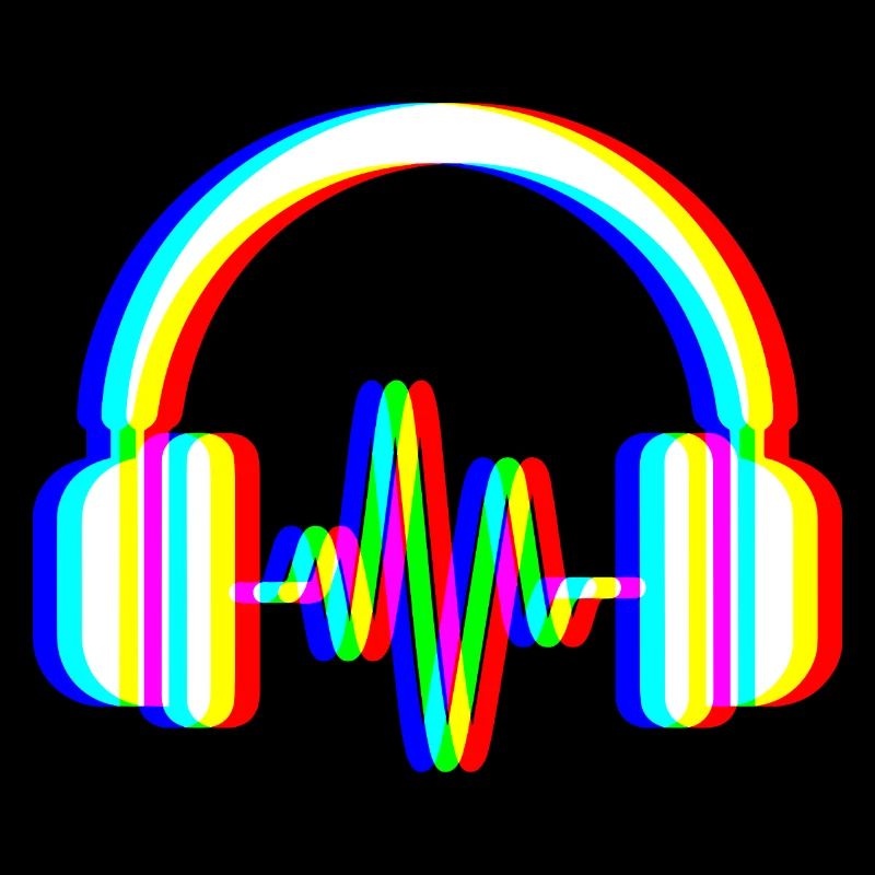 Glitch Kopfhörer – Sound Waves