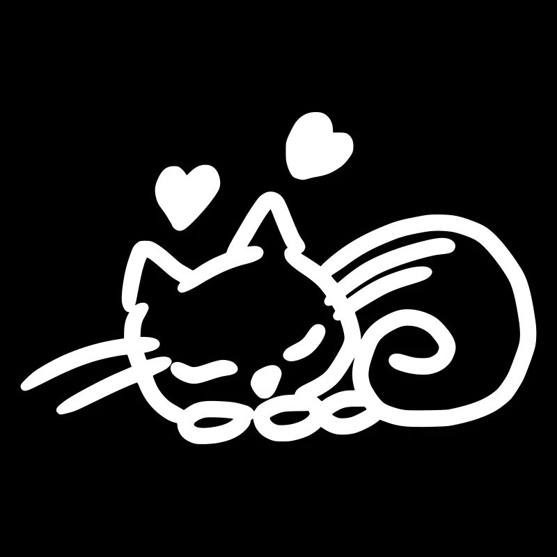 Cadeau d'animal de compagnie de dessin animé de chat