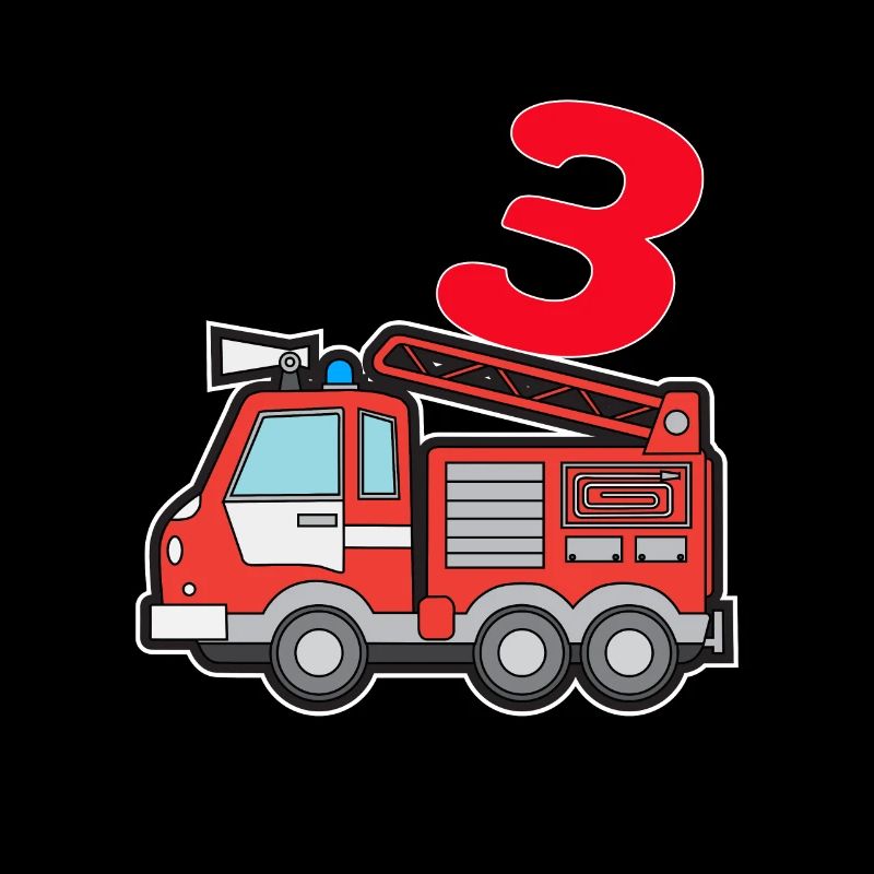 I'm already 3 | 3rd Birthday Fire Brigade Boys