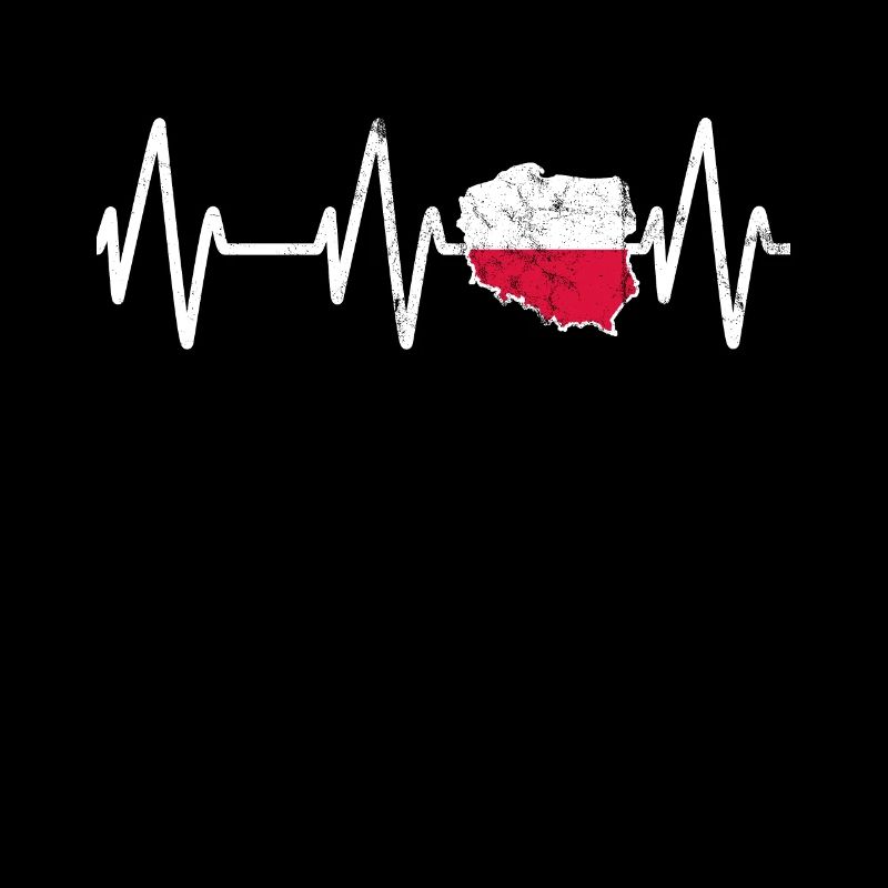 Polen Herzschlag Polnisch Geschenkidee