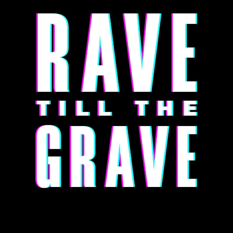 Amateur de techno Rave jusqu’à la tombe
