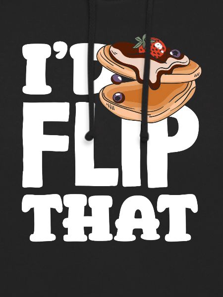 I'm flipping these pancakes