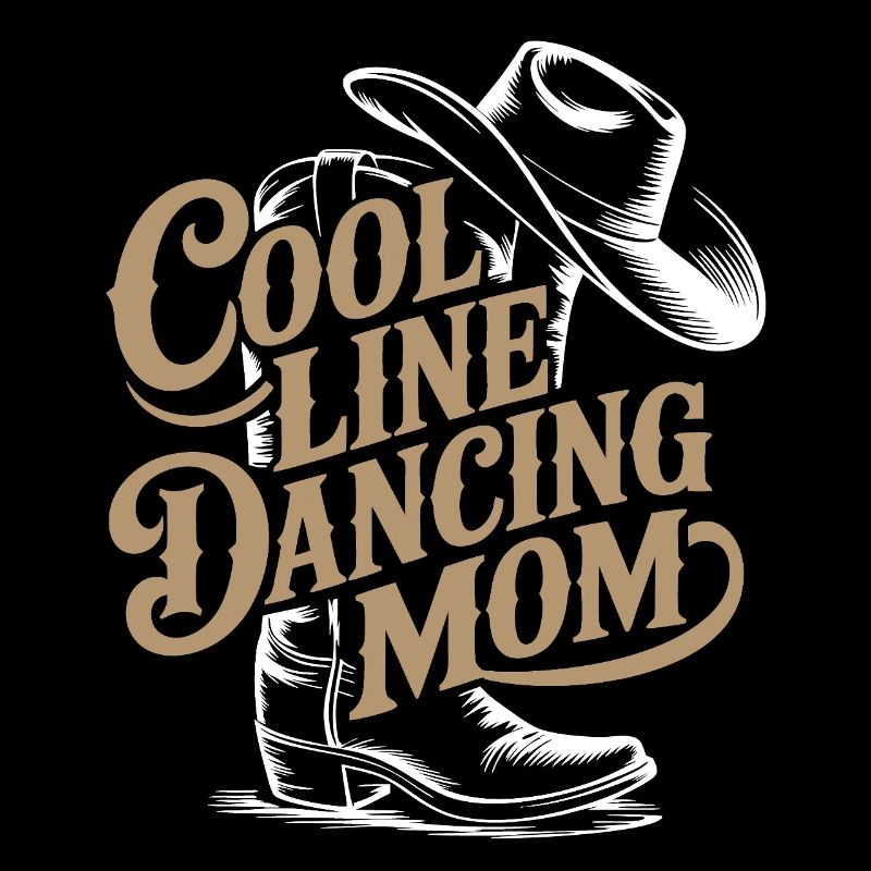Line Dance Mom Linedance Mama Geschenk