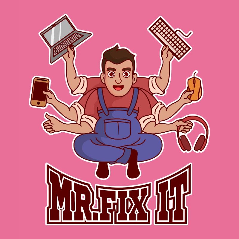 Mr. Fix IT Admin IT Specialist Sysadmin
