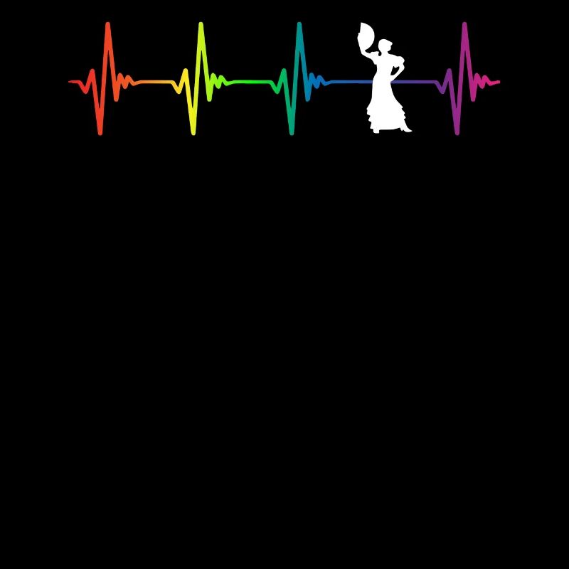 Flamenco Rainbow Heartbeat