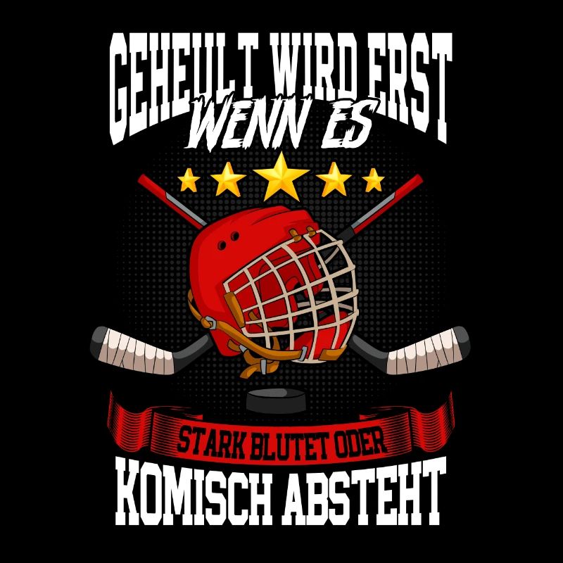 Geheult wird erst wenn es stark blutet Eishockey