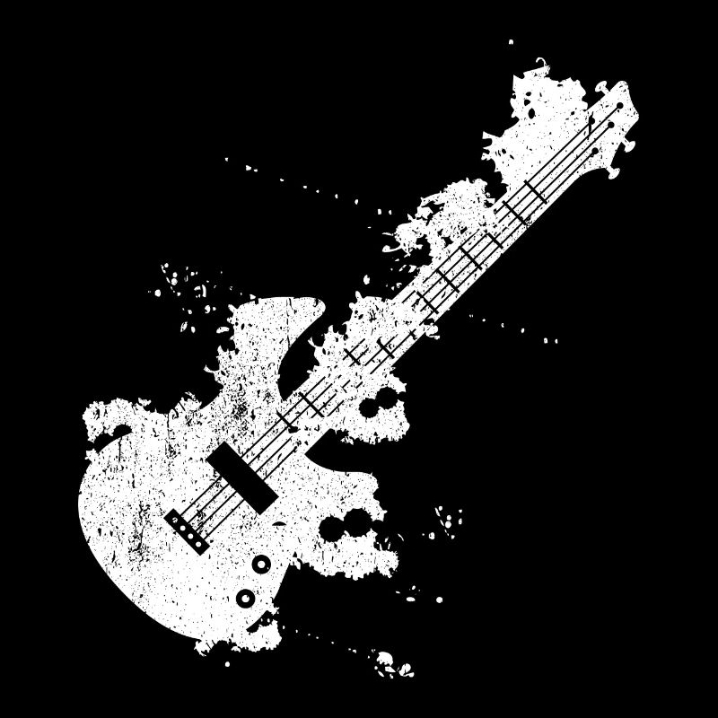 Gitarre E-Gitarre E-Gitarrist & Musik Band Geschen