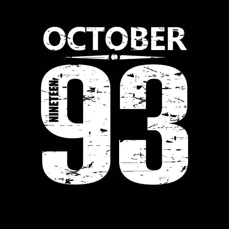 Oktober 1993 Trikotnummer