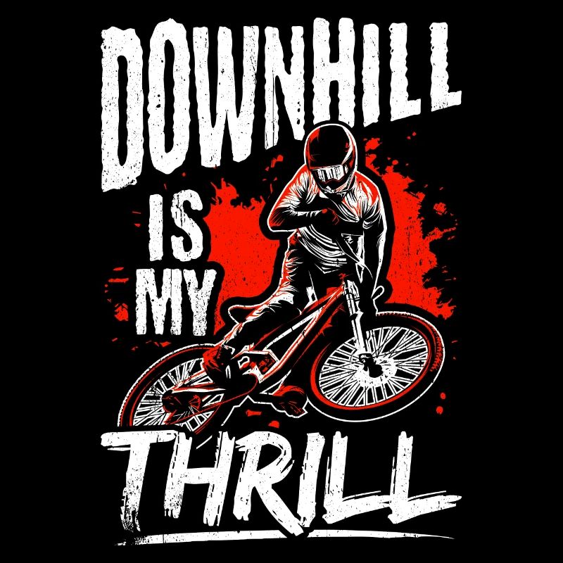 MTB Downhill Biker Mountainbiker Geschenk MTB Bekl