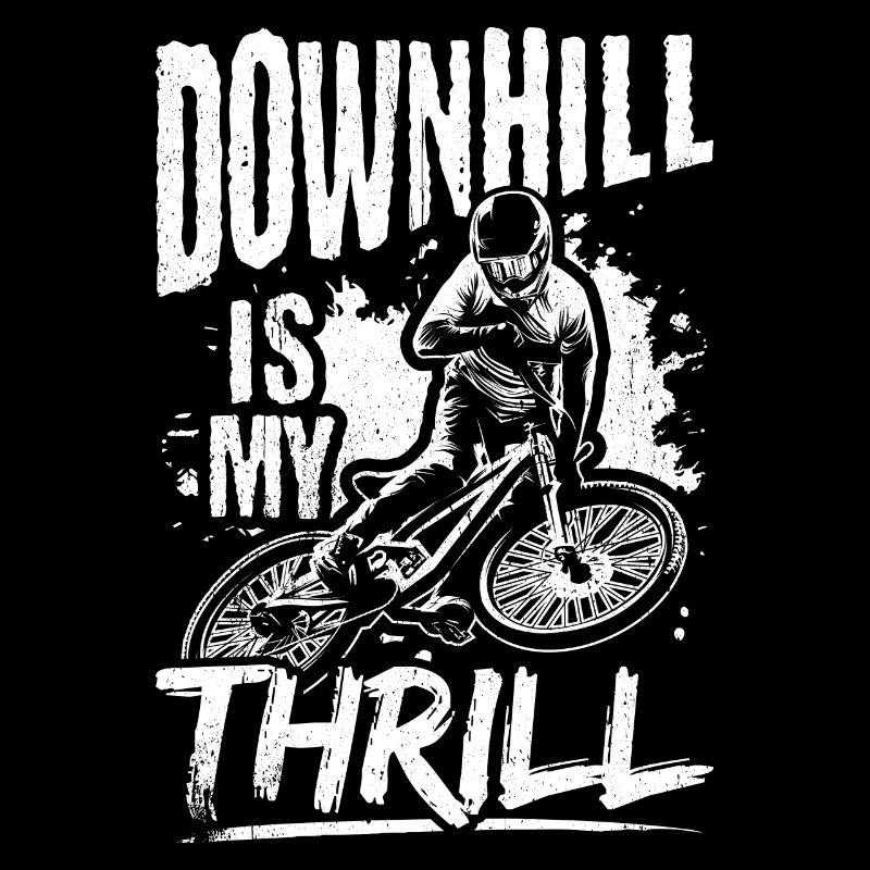 MTB Downhill Biker Mountainbiker Geschenk MTB Bekl