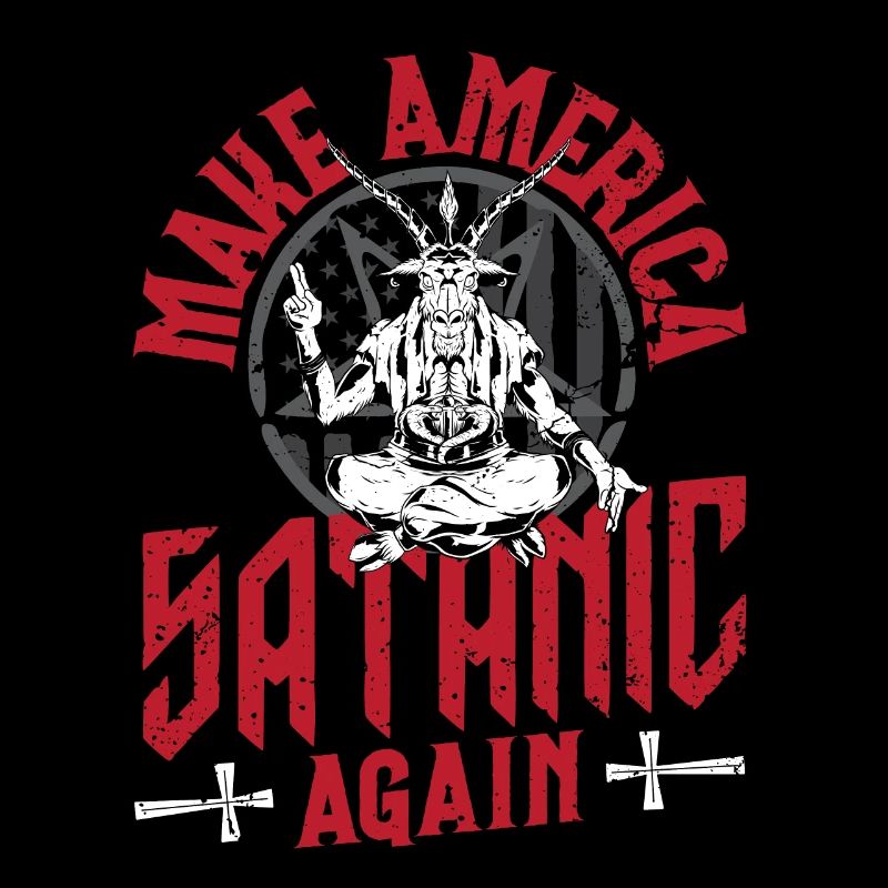 Satan Make America Satanic Again Occult