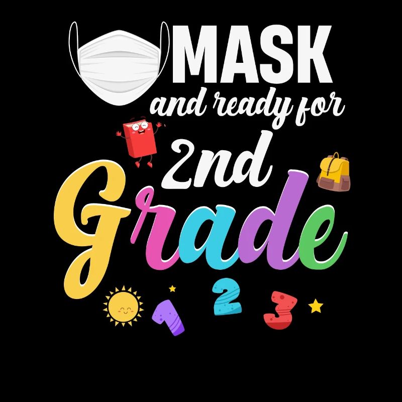 Mask and ready for 2nd class, ready for