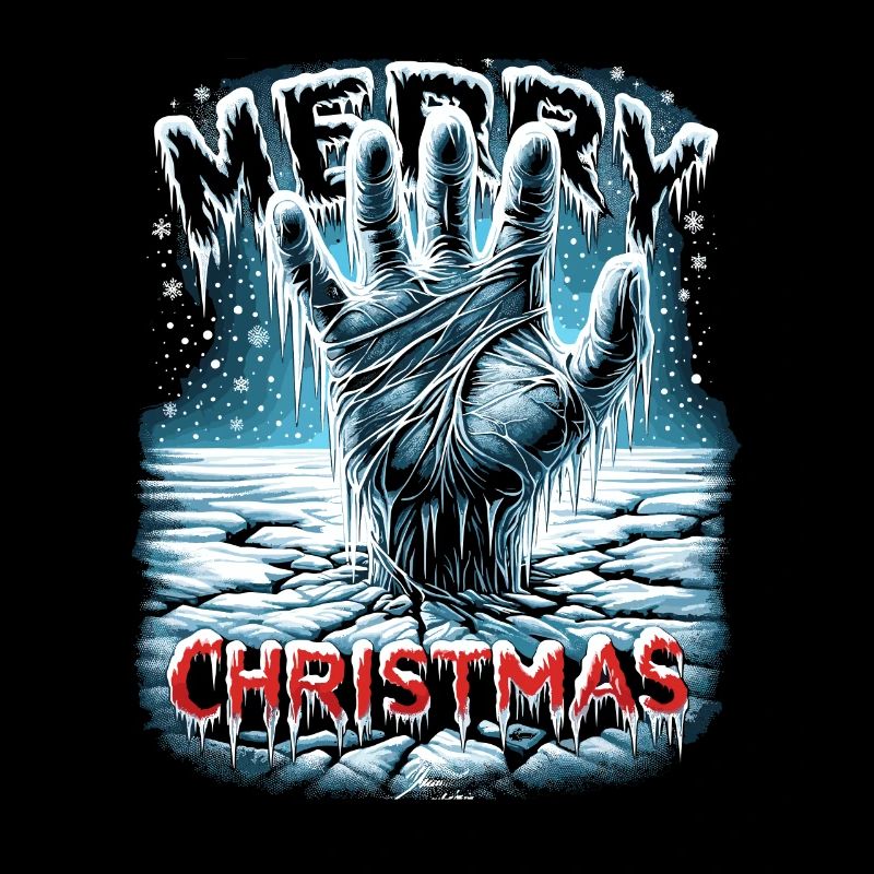 Merry Christmas Festive Slasher Candy Cane Menace
