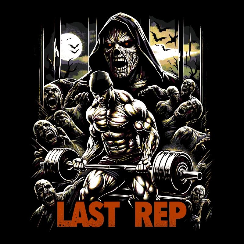 Last Rep 80s Slasher Bodybuilding