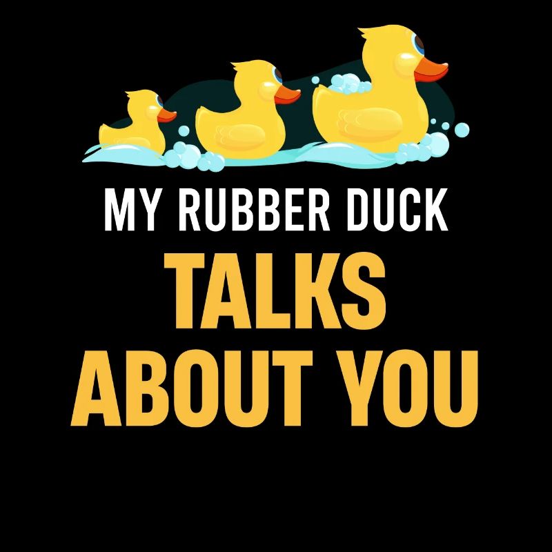 Mon canard en caoutchouc parle de vous, les enfants,