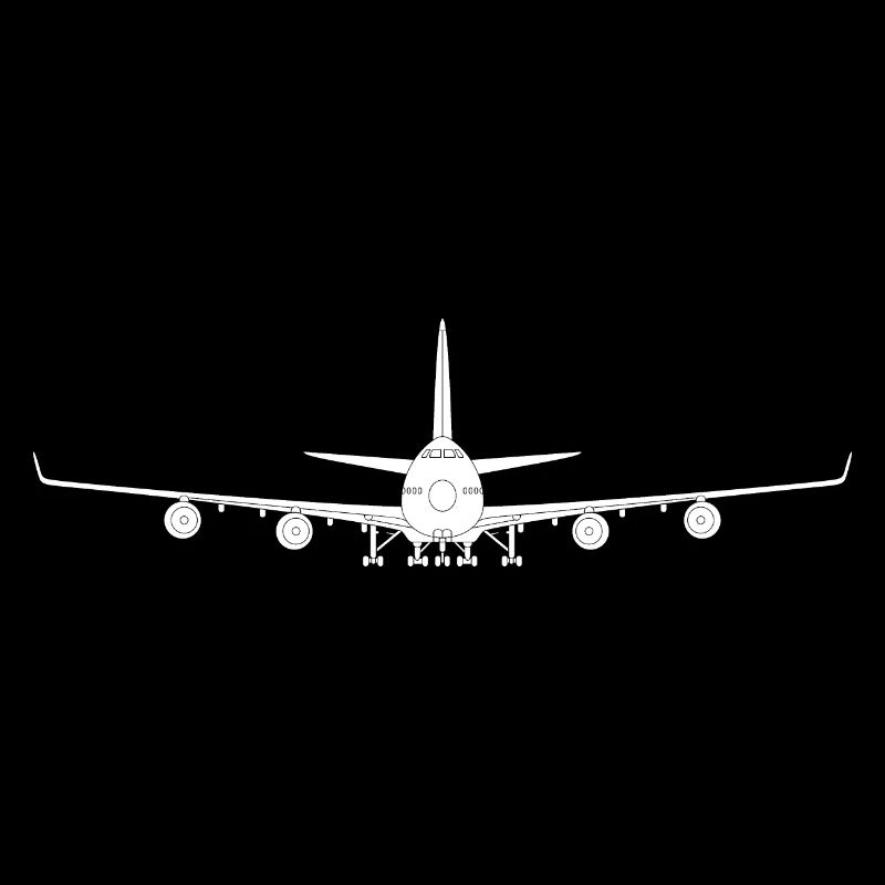 Jumbo jet in white! Fire gift idea pilot