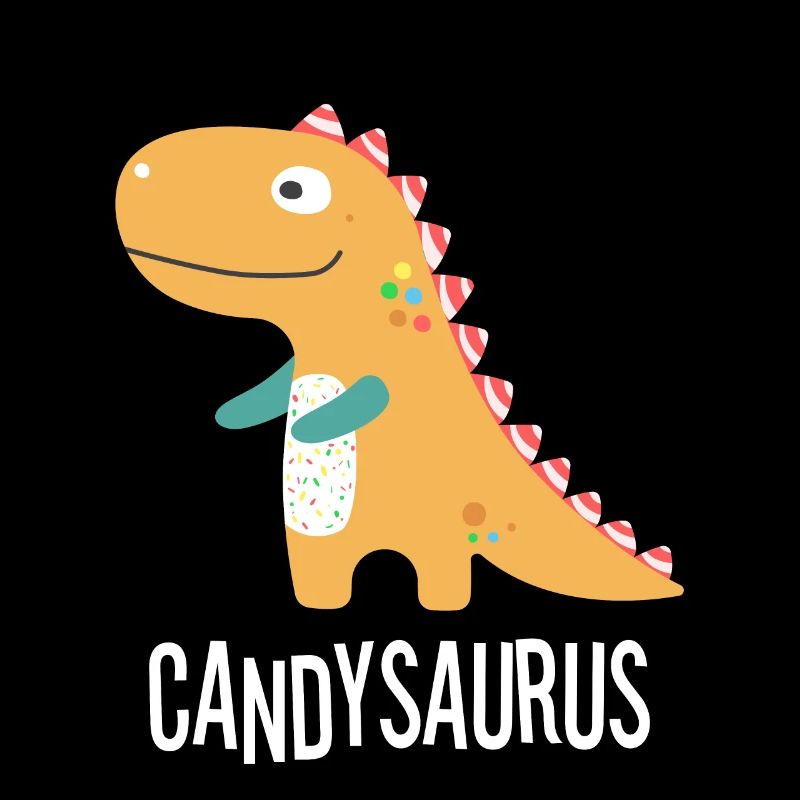 Netter Spaß Halloween Dinosaurier Candy Corn
