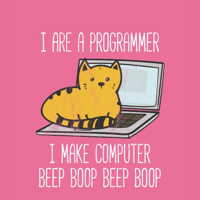 Je suis programmeur Je fais bip-bip d'ordinateur