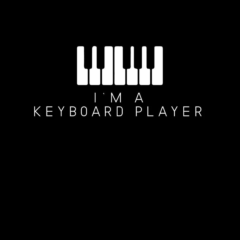 I'm A Keyboard Player TShirt Keyboardist Tee