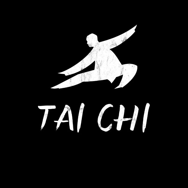 Impression d'arts martiaux graphiques de Tai Chi