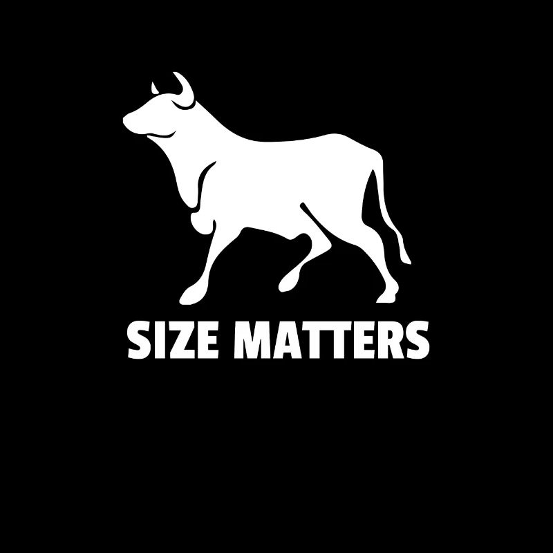 Size Matters Bull - Conception de hotwife cocu