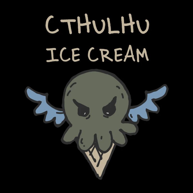 Crème glacée Cthulhu
