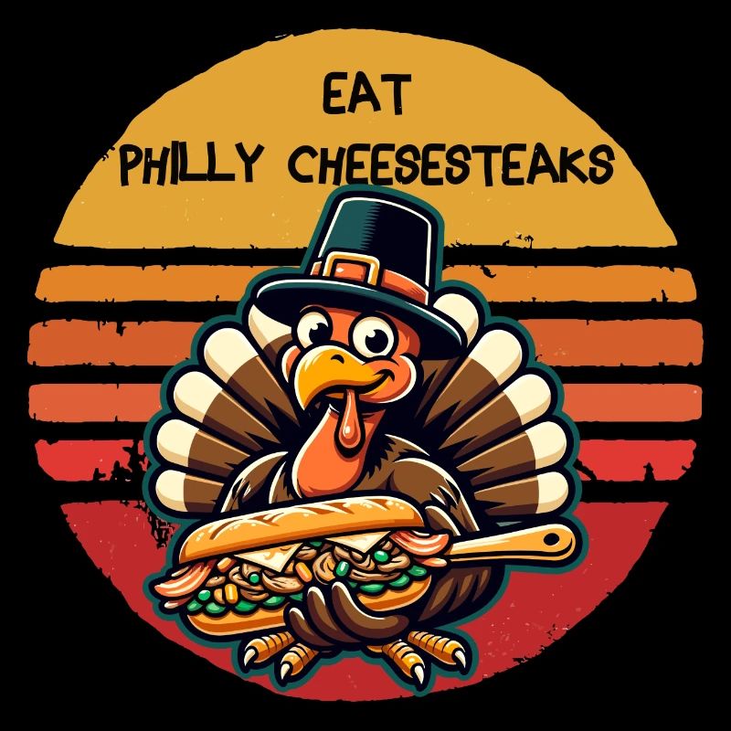 Eat Philly Cheesesteaks Thanksgiving Turkey