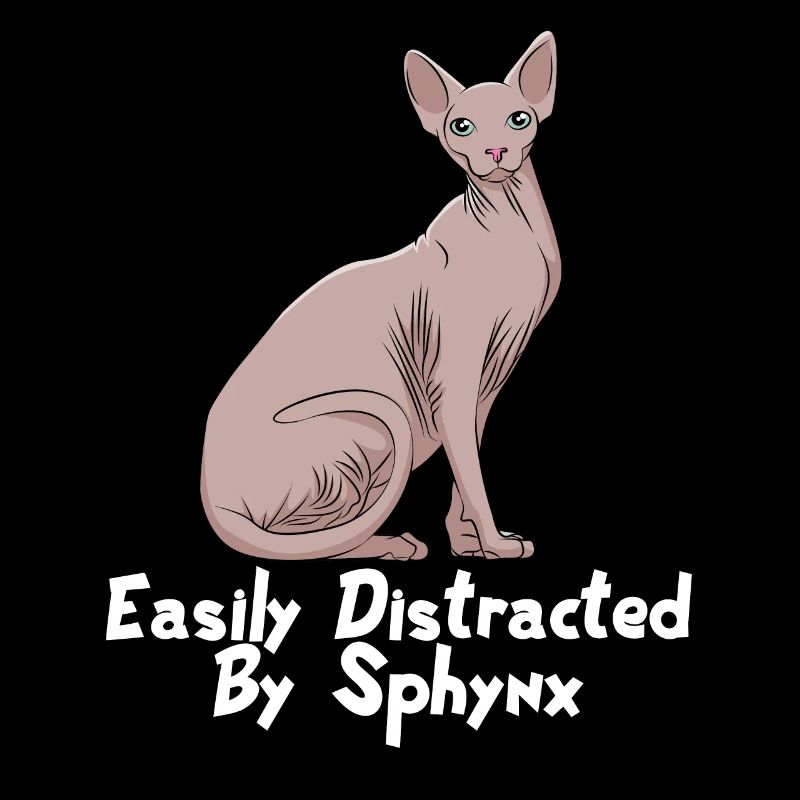 Sphynx Sphinx Katze Kätzchen Haustier Geschenk