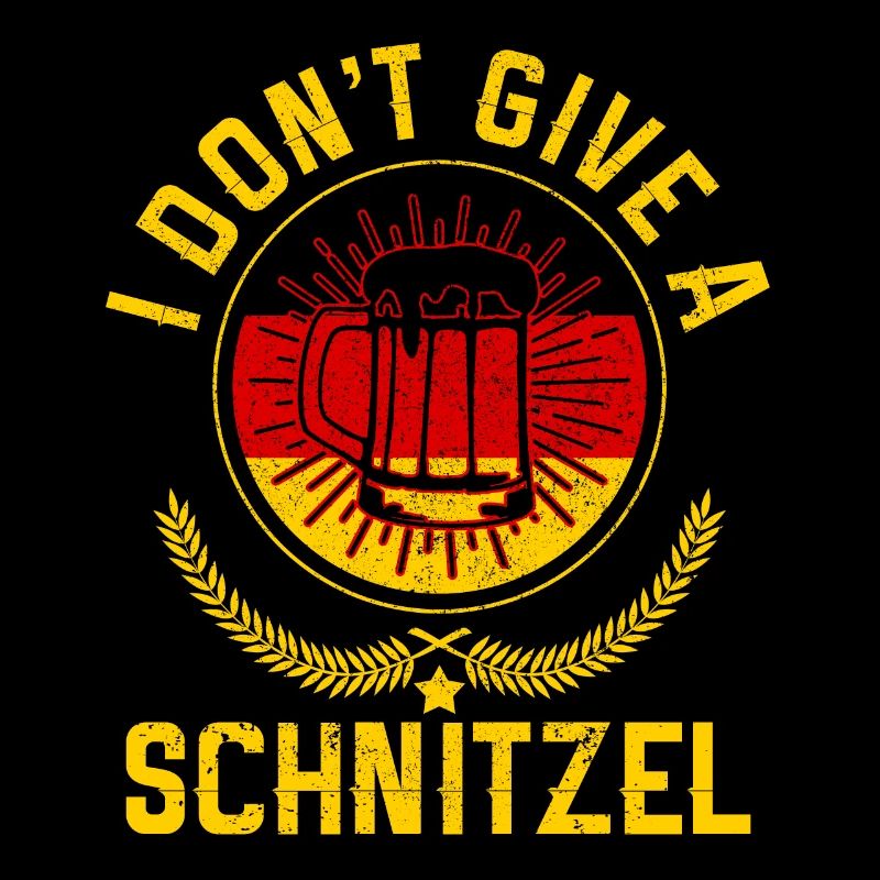 Schnitzel saying beer german funny
