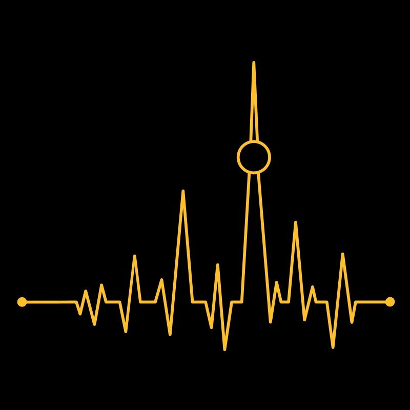 Heartbeat Berlin, frequency, graph, music