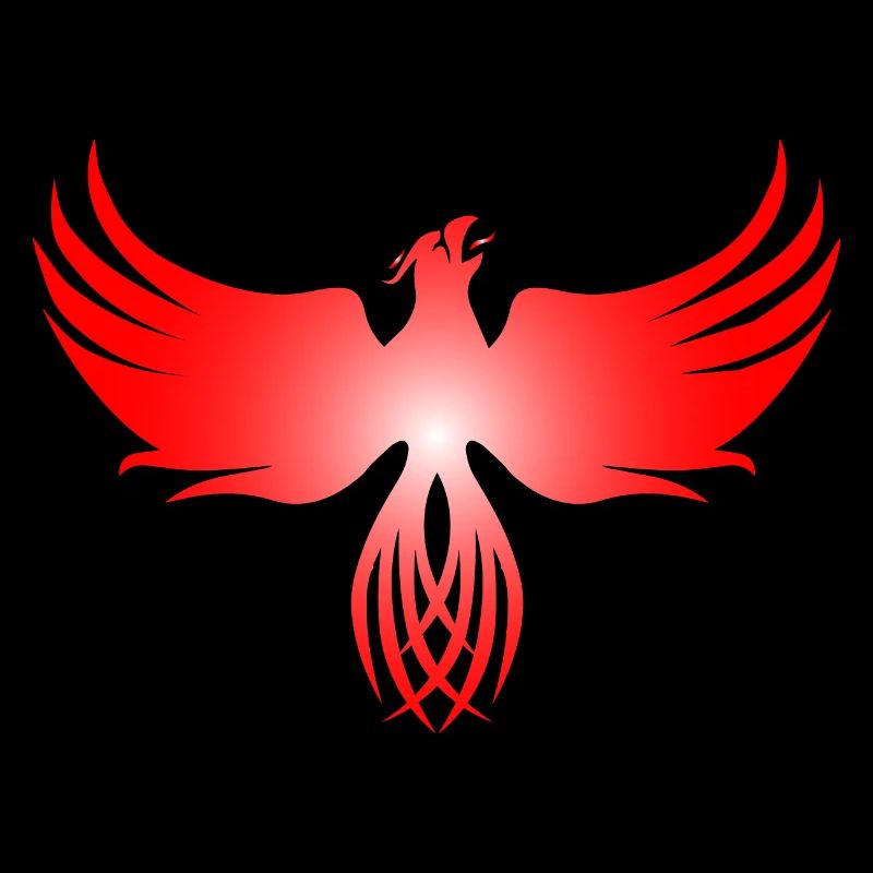 Phönix Feuer Geschenk Vogel Fantasy