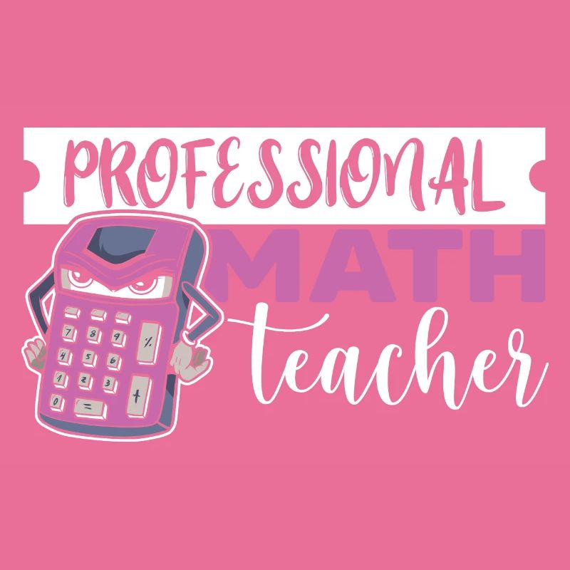 Mathematics Teacher Math Professor Design