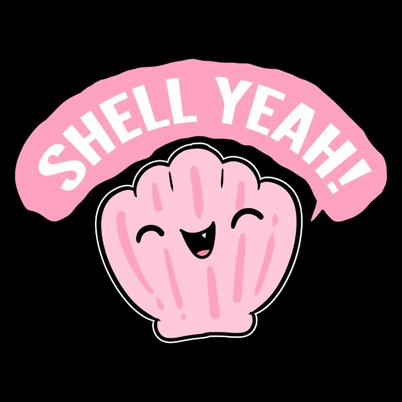 Shell yes! Beach lovers