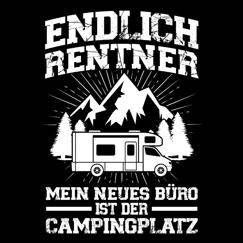 Rentner Campen Camper Geschenk