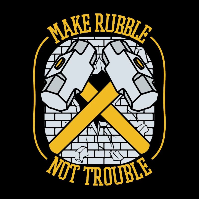 Make Rubble Not Trouble Home Improvement House