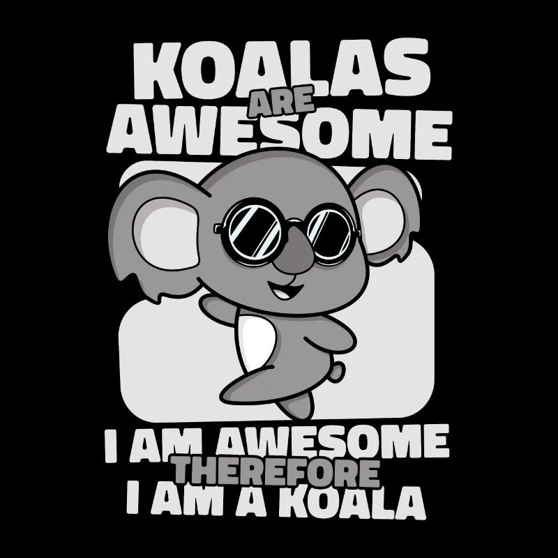 Koalas sind tolle Koalabären Phascolarctos