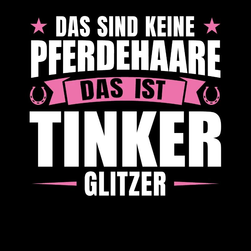 Tinker Pferd Reiter Geschenk
