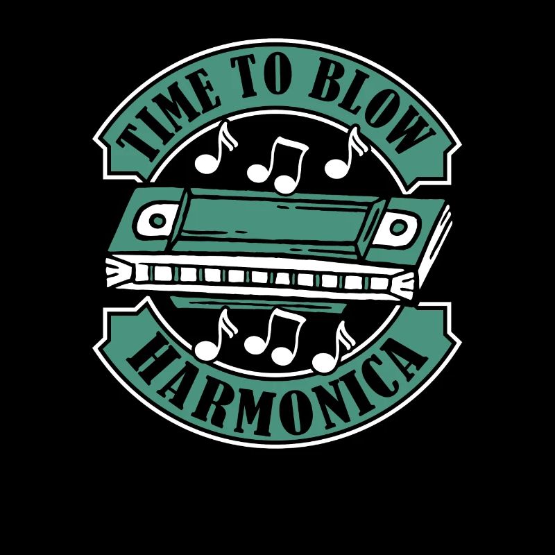 Time To Blow Harmonica Mouth Harp Harmonist
