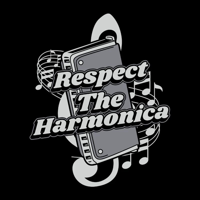 Respect The Harmonica Harmonist Harmonicist