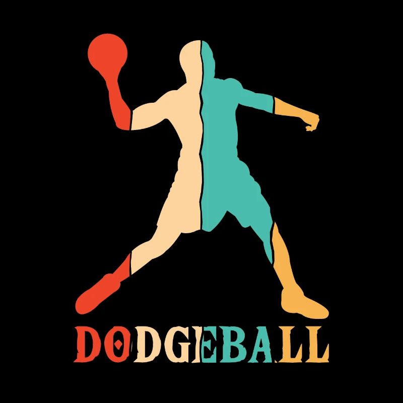 Retro Prisonball Team Game Player Dodgeball