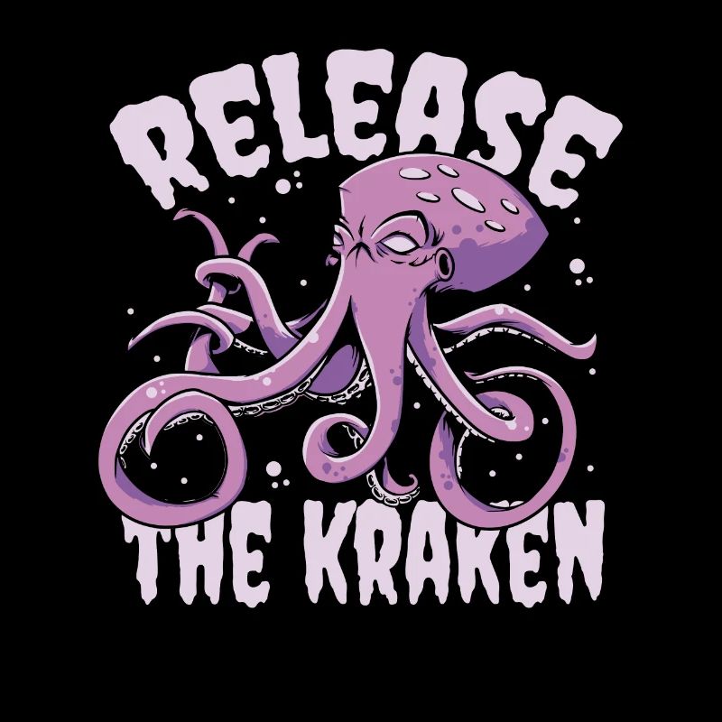 Release The Kraken Cephalopoda Octopodes Octopoda