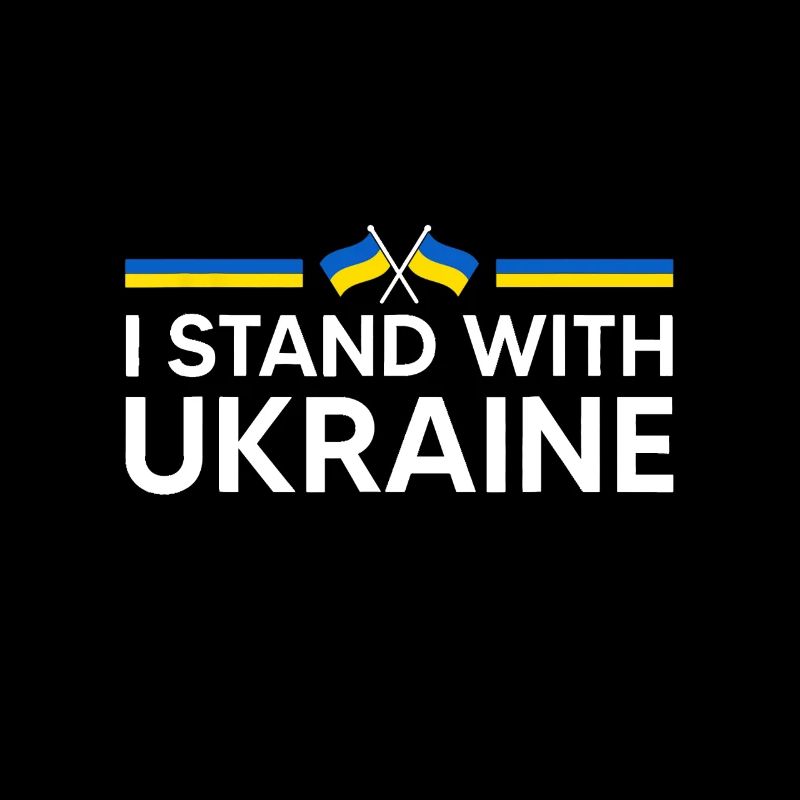 Ich stehe an der Seite der Ukraine
