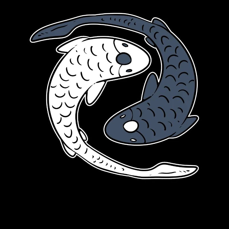 Yin Yang Koi Propriétaire de poisson